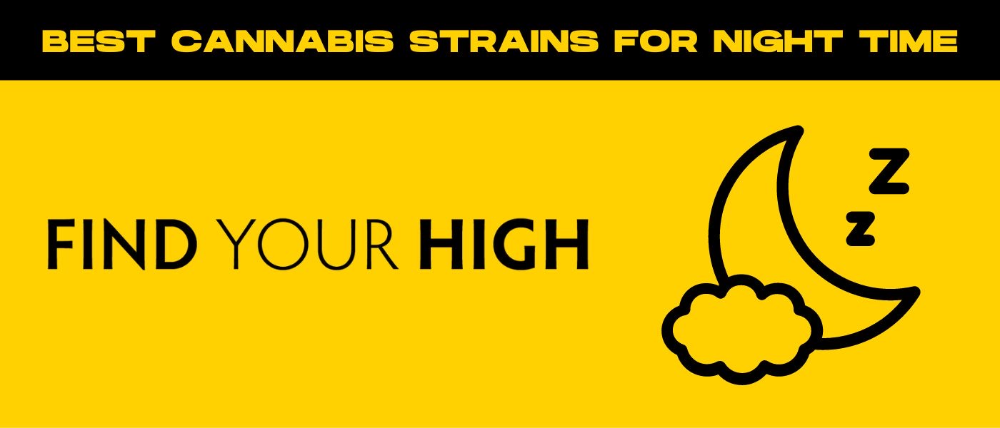 a yellow sign with the words find your high.