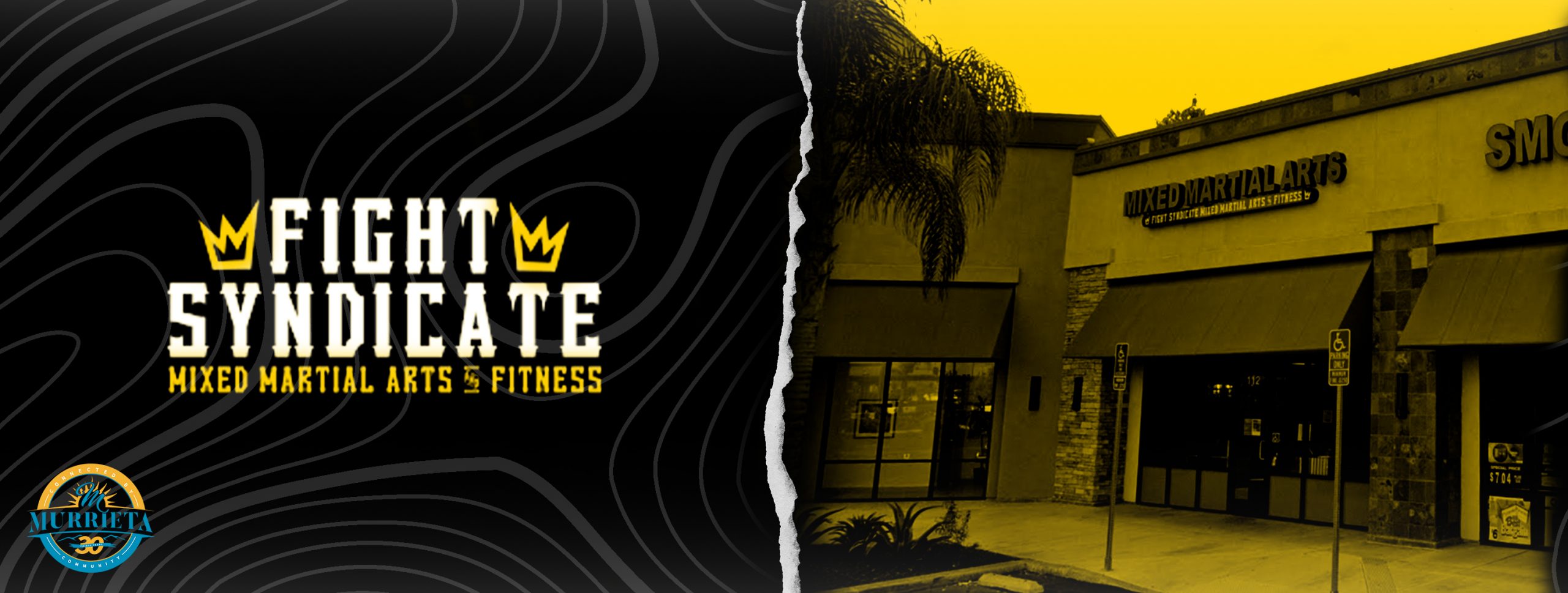 a black and yellow photo of a building.